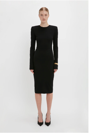 Suknelė "Long Sleeve T-shirt Fitted dress, Victoria Beckham"